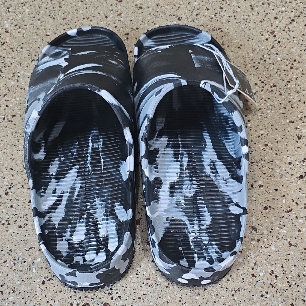 Nike Calm SE Mens Marbled Slides - Picture 5 of 7